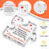 Personalized Engraved Acrylic Block Puzzle for Grandpa  Ideal Gift